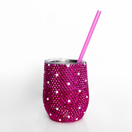 Sweetheart Cocktail Tumbler w/ Matching Coaster