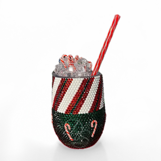 Candy Cane Lane Cocktail Tumbler