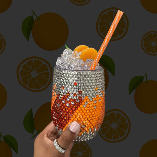 Orange Zest Cocktail Tumbler