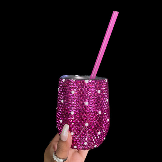 Sweetheart Cocktail Tumbler w/ Matching Coaster