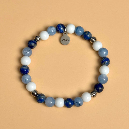 Three Peat Gemstone Bracelet