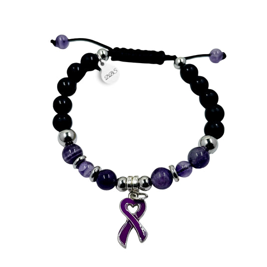 Domestic Violence Awareness Shamballa Bracelet