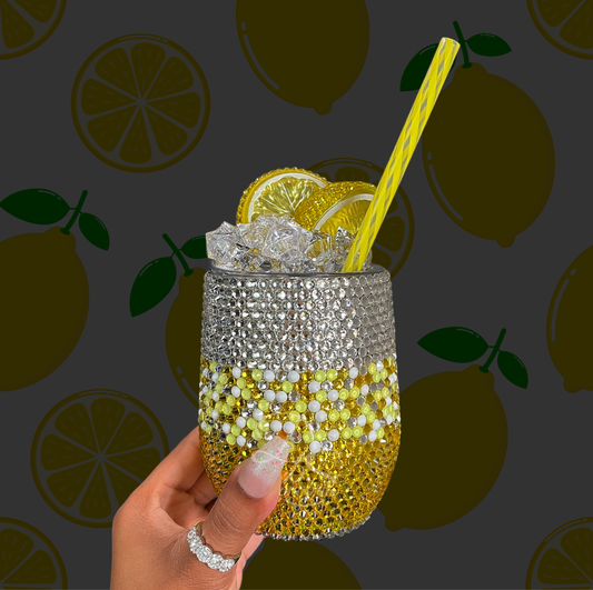 Lemon Drop Cocktail Tumbler