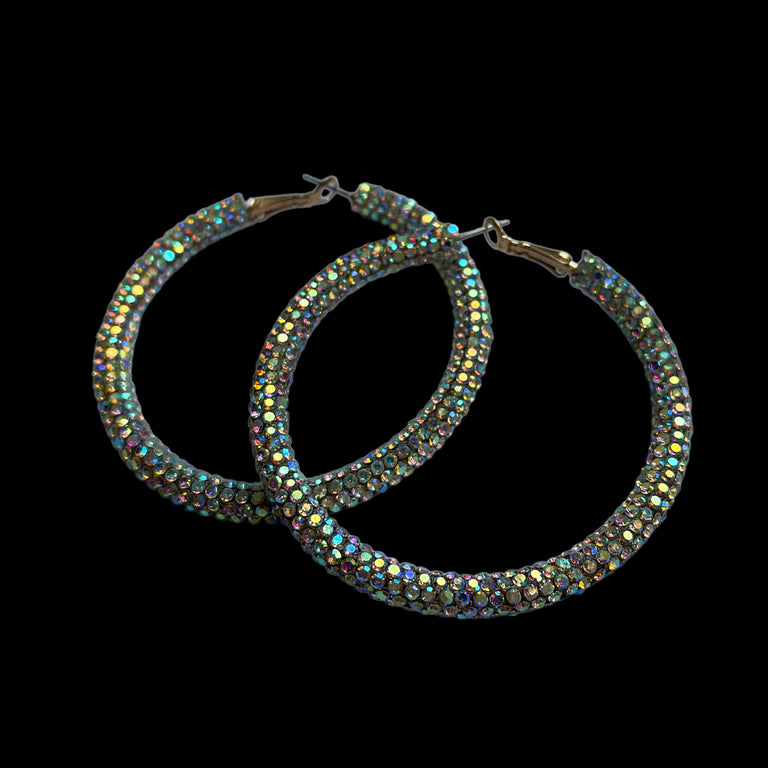 Brilliance Hoop Earrings