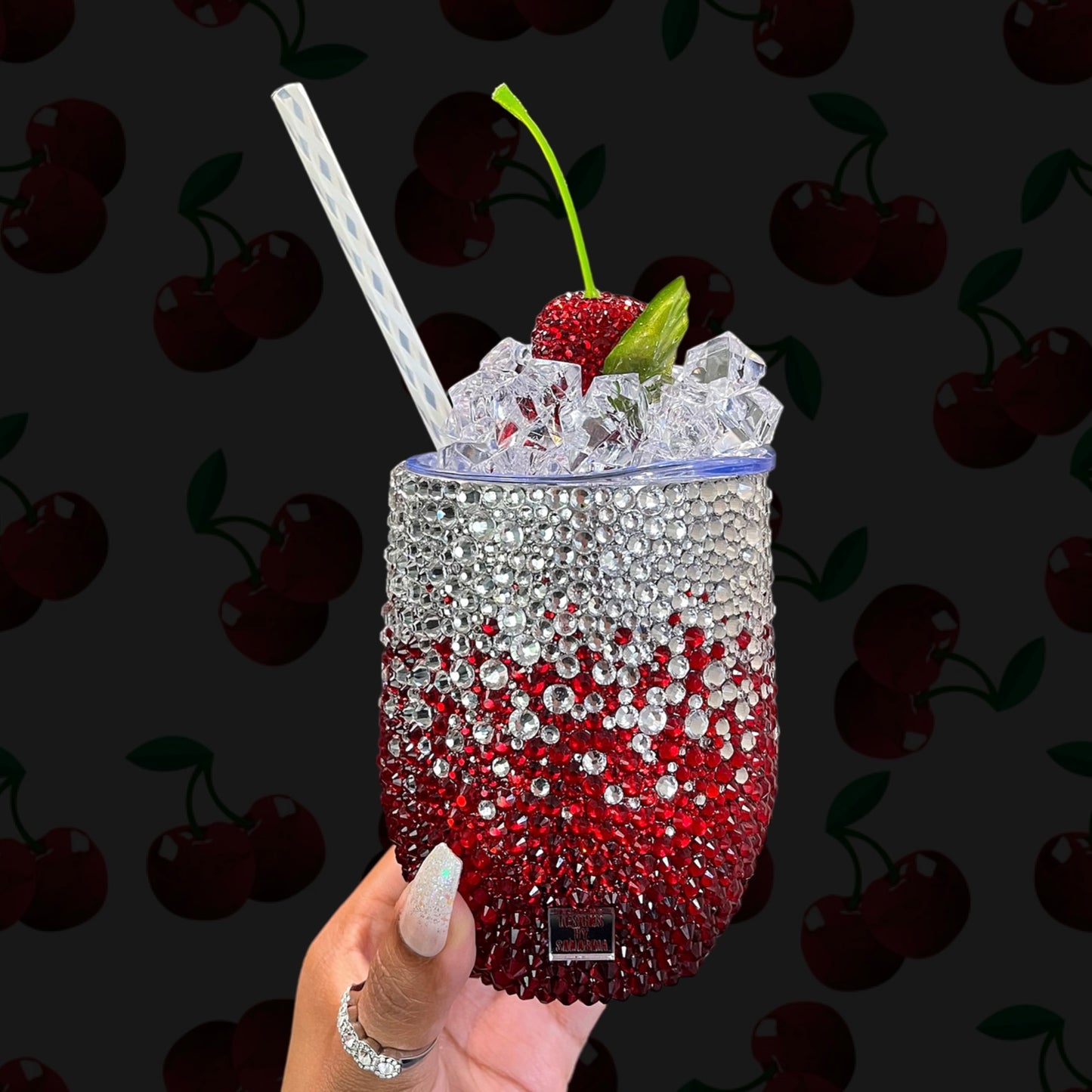 "... With A Cherry On Top" Cocktail Tumbler