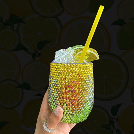 "Easy Peasy Lemon Squeezy" Cocktail Tumbler